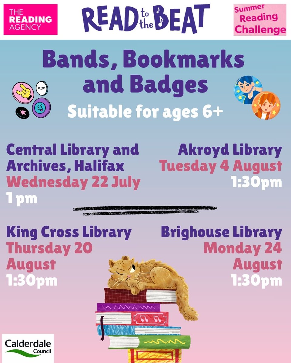 Calderdale Libraries tweet media