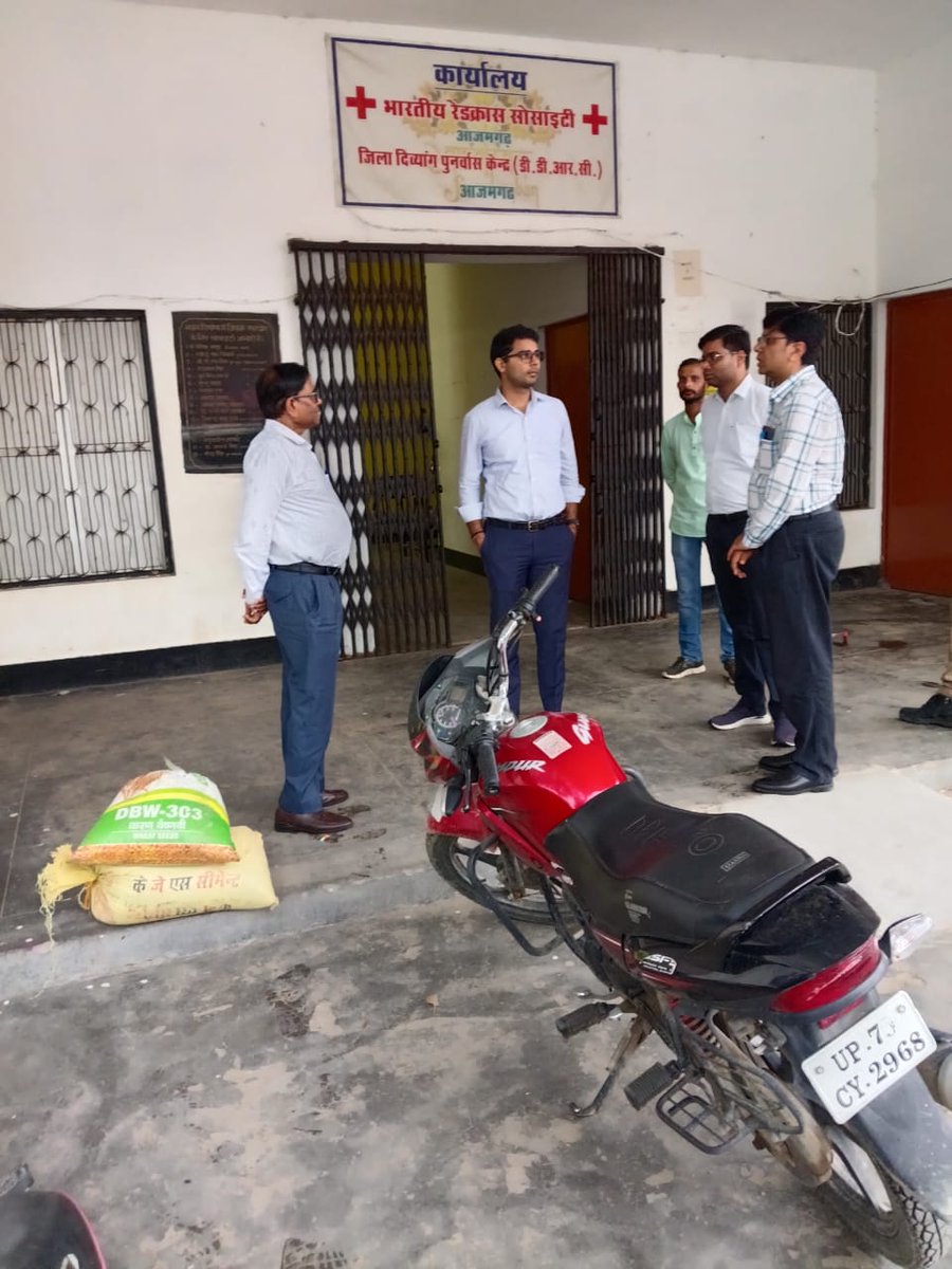 CdoAzamgarh's tweet photo. दिनांक 07.07.2026 को जिला दिव्यांग पुनर्वास केन्द्र का निरीक्षण एवं सत्यापन किया गया। https://t.co/82yKMGMAjI