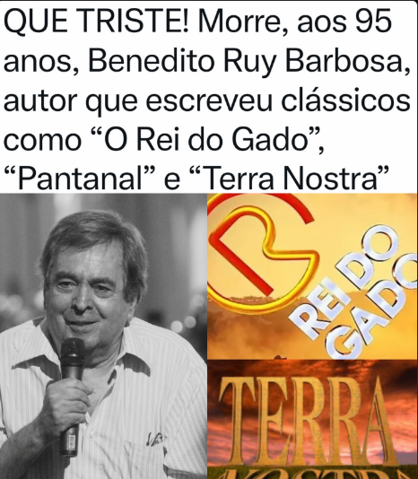 gilmuh25's tweet photo. a globo ta ficando sem autores bons 
OBRIGADO BENEDITO https://t.co/QuKC8ZMxbv