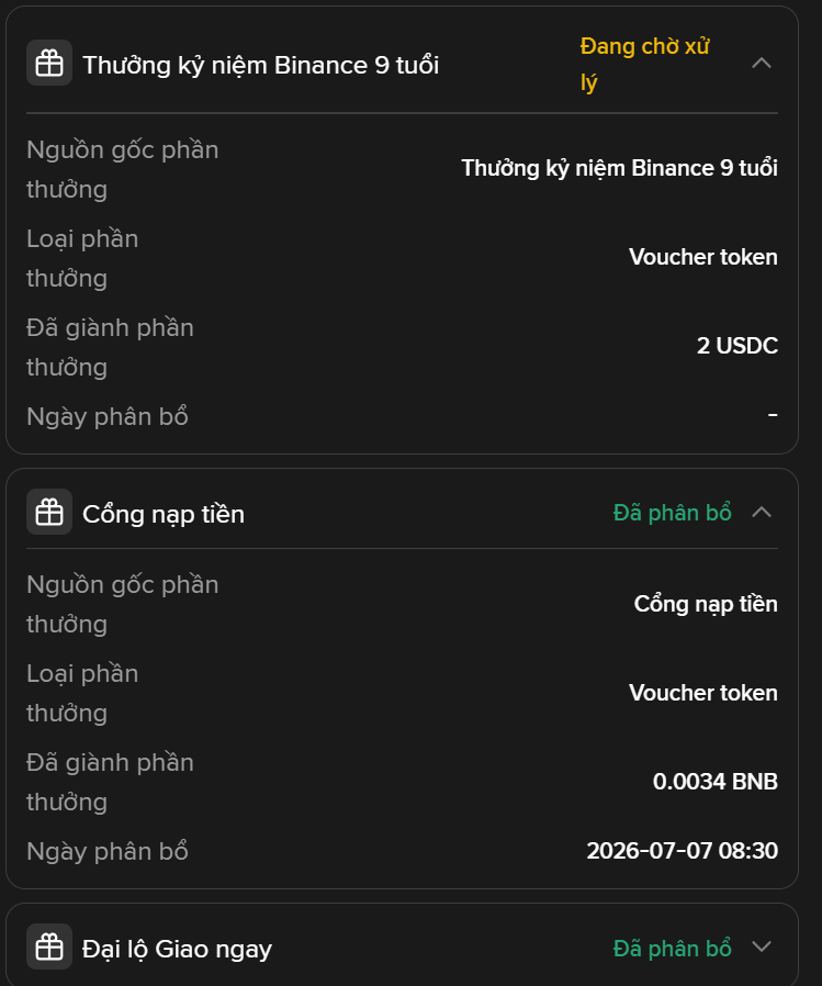 Godfinbtc's tweet photo. Binance 9 tuổi - Do bạn kiến tạo 
Tham gia sự kiện Binance kìa ae - Nhanh tay lụm một hộp may mắn miễn phí.
Hoàn thành các nhiệm vụ và nhận một hộp may mắn khi hoàn thành. 
https://t.co/4BlxpLx0DQ https://t.co/2RXrHfw7zn