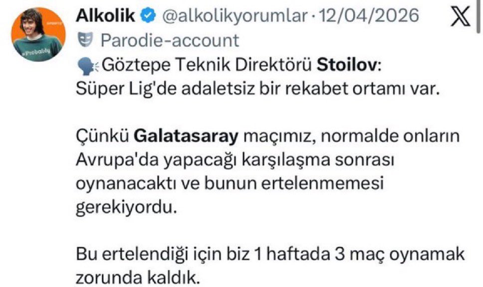 FahirEfendi's tweet photo. Galatasaray Avrupa sonrası Göztepe’de puan kaybetmesin diye maçları erteleyen SAKIN HAcıosmanoğlu’yu unutma unutturma! https://t.co/AX5gA9rOz1