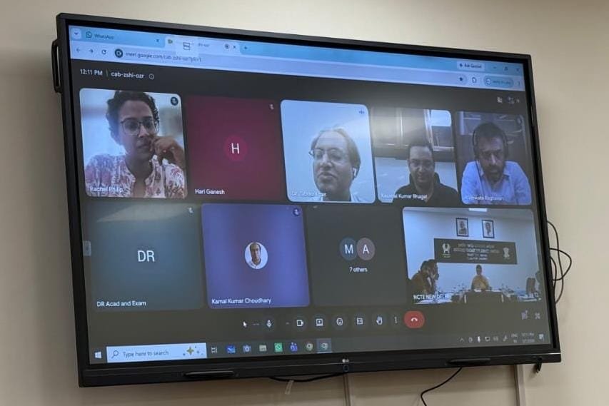 NCTE_Official's tweet photo. On July 7th, 2026, Ms. Sukhgeet Kaur IOFS, Member Secretary NCTE, chaired a consultative meeting with the Indian Institutes of Technology (IITs) regarding the implementation of the 4-Year Integrated Teacher Education Programme (#ITEP) in alignment with #NEP2020. https://t.co/Zus8BQto8w