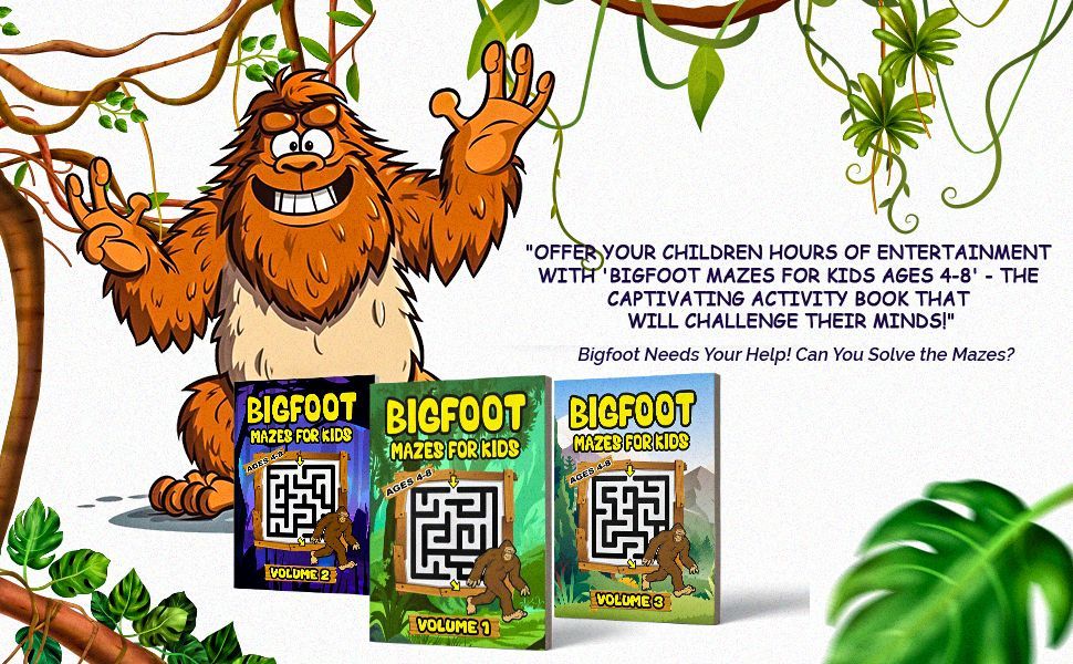 BayberryForest's tweet photo. Grab the #Bigfoot maze book for kids and some pencils with erasers! Your child will be set for hours of fun helping Bigfoot get back to the woods. #Yeti, #Sasquatch, #Grassman, #SkunkApe
https://t.co/bkB3Moltek https://t.co/k3UxtRxG3j