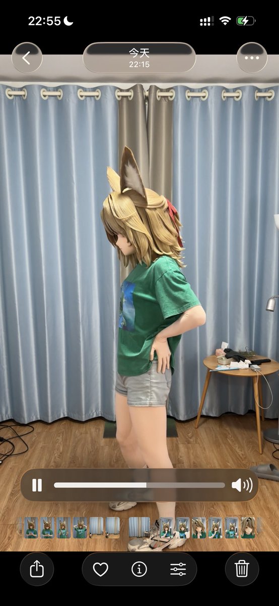 TKG_MiyA's tweet photo. 拍视频好难哦，以下是一些随机的动作。#kigurumi https://t.co/OfCwehRC6k