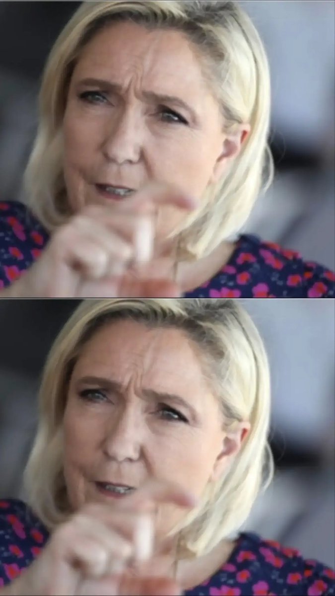 impertinent83's tweet photo. Titre : Condamnation de Marine Le Pen : les détails du verdict

Marine Le Pen. Reconnue coupable, elle a été condamnée à une amende de 100 000 euros.
​Prison : 3 ans, dont 1 an ferme aménageable sous bracelet électronique.

​Inéligibilité : 3 ans, dont 2 ans avec sursis. https://t.co/uPI2Ycyps7