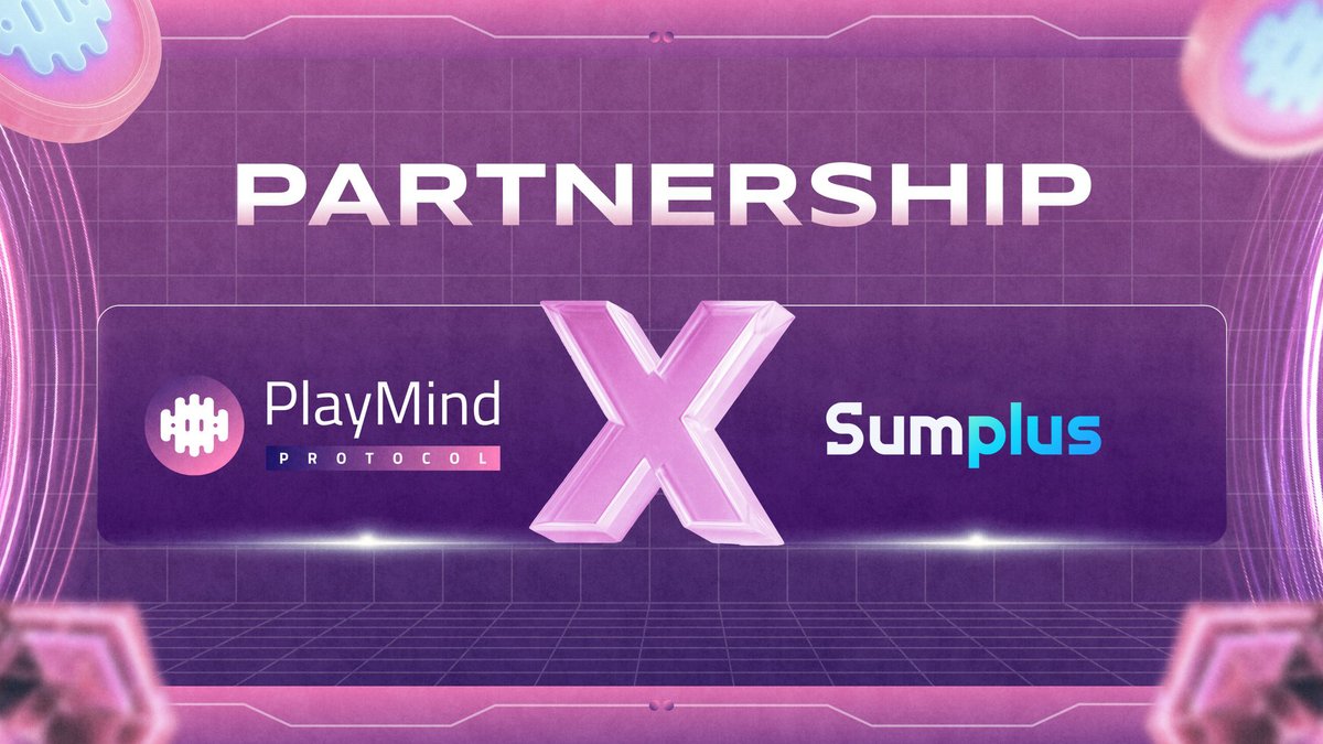 PlayMindFinance's tweet photo. 🥳 New partner:
@SumPlusReal x @PlayMindFinance 🤝

#SumPlus is building the composable financial stack for AI agents — making onchain finance secure, callable, and agent-ready.

🚀Together, we’re unlocking autonomous, safe capital actions for the next gen of AI. Let’s build. https://t.co/gr874v2cSn