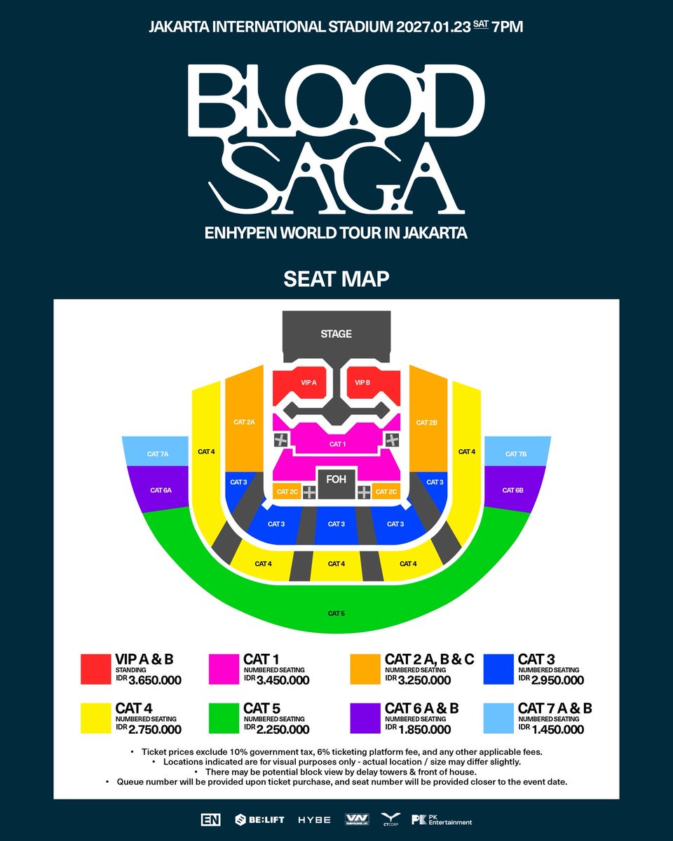 MimoGO_jastip's tweet photo. ❤️‍����OPEN JASWAR ❤️‍🔥

ENHYPEN BLOOD SAGA

⭐️Book Slot 50k/🎟️ (akan di refaud jika tidak dapat)
⭐️Data Pribadi 
⭐️Self Payment 
⭐️Join Grup
⭐️ Tidak Dapat Full Refund (tidak ada potongan apapun)

📩 Dm For More Info

#엔하이픈 #ENHYPEN #EN_WORLDTOUR_BLOODSAGA #BLOODSAGA_IN_JAKARTA https://t.co/ltRZ96snd5