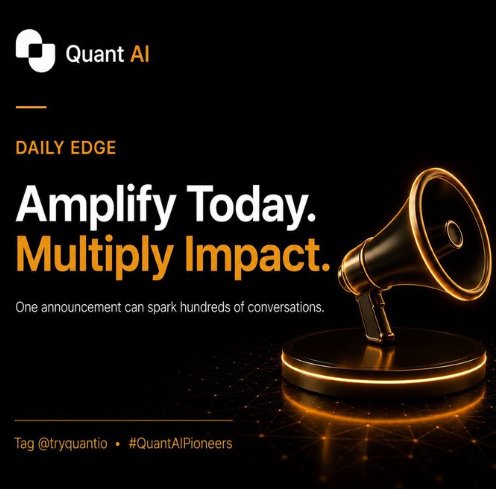 tonoyhasaneth's tweet photo. Most crypto AI projects try to sound smart.
The good ones keep it simple.
That is why Quant AI stands out.
Trading was never about finding information, there is too much already. The hard part is connecting the dots.

@tryquantio fixes this. Ask a question, get your answer in one place. Feels like talking to someone who already did the research.
Then there is @nftquants the NFT side, people who joined early.

Real communities are built quietly, long before a project blows up.
