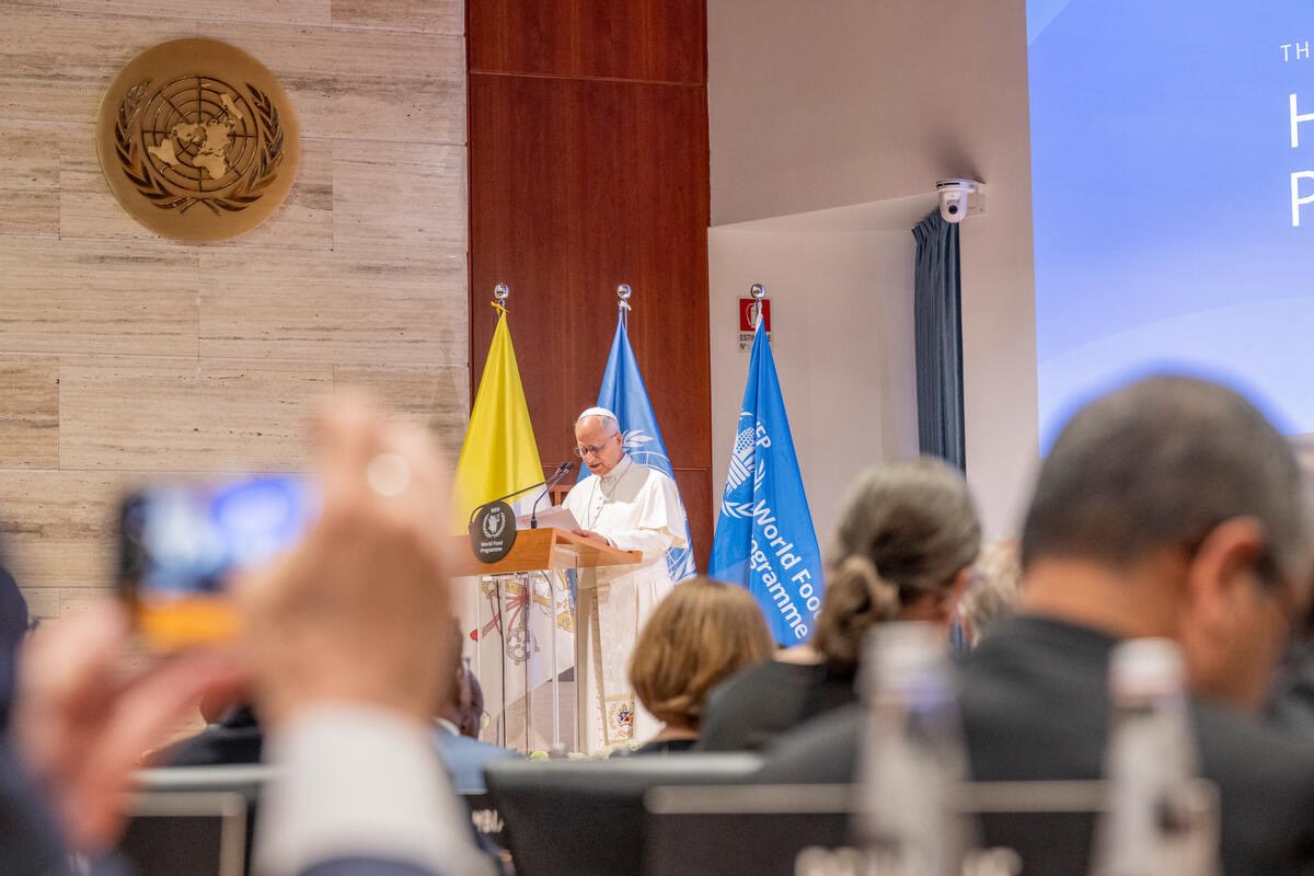 SaraAdamKern's tweet photo. Still reeling from an inspiring week at #WFP — welcoming His Holiness #PopeLeoXIV and marking 30 years of WFP’s Executive Board.

Grateful to all who made it possible, including my own team, #ManagementServices, whose behind-the-scenes work helps @WFP show up every day. https://t.co/WMzgH0sBzS