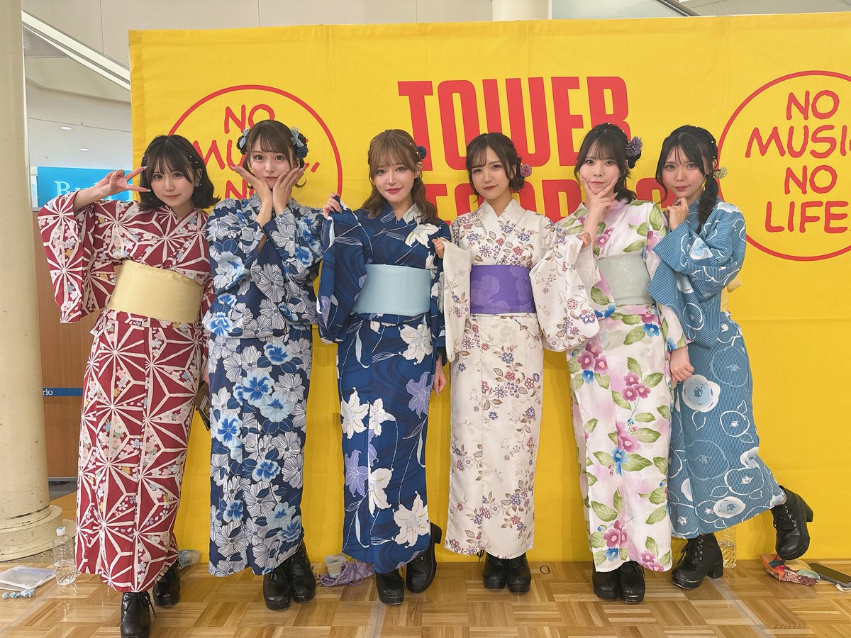 wonder__weed's tweet photo. 本日はアリオ亀有でのリリイベへお越しいただきありがとうございました✨

とってもレアな浴衣ライブでした👘🎋

 #ワンウィ天リリイベ はこちら🎤💫
7/10(金)
『ワンダーウィード 天 シングル「ハートビート」ミニライブ＆特典会』
📍ヴィレッジヴァンガード渋谷本店 B2イベントスペース
┈┈┈┈┈┈
🎤19:00-19:25
📸19:30-20:30
┈┈┈┈┈┈
🌟当日スケジュール🌟
CD販売 &「整理番号付き入場券」
配布▷17:30
「整理番号付き入場券」お持ちのお客様
集合/入場▷18:40
フリー入場▷18:50