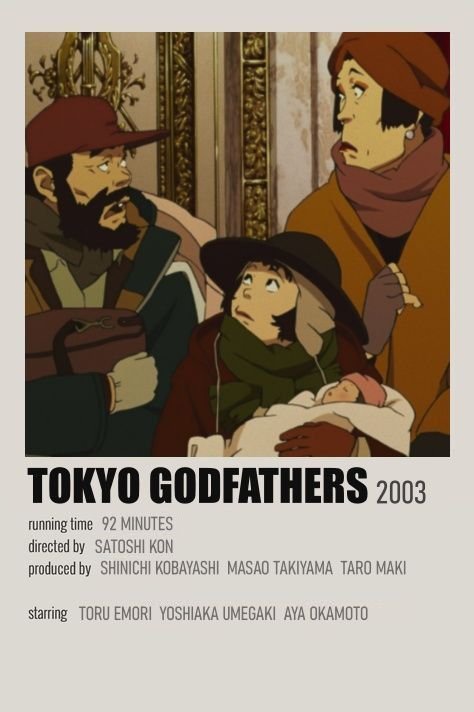 lastletterisN's tweet photo. Daripada timeline bahas Perfect Blue terus, mending nonton film Satoshi Kon lain yang menghibur tanpa unsur eksploitasi seksual

Personally, paling favorit saya dr semua film Satoshi Kon adalah Tokyo Godfathers karena kocak tapi mengharukan - https://t.co/BGPzg2jtFf