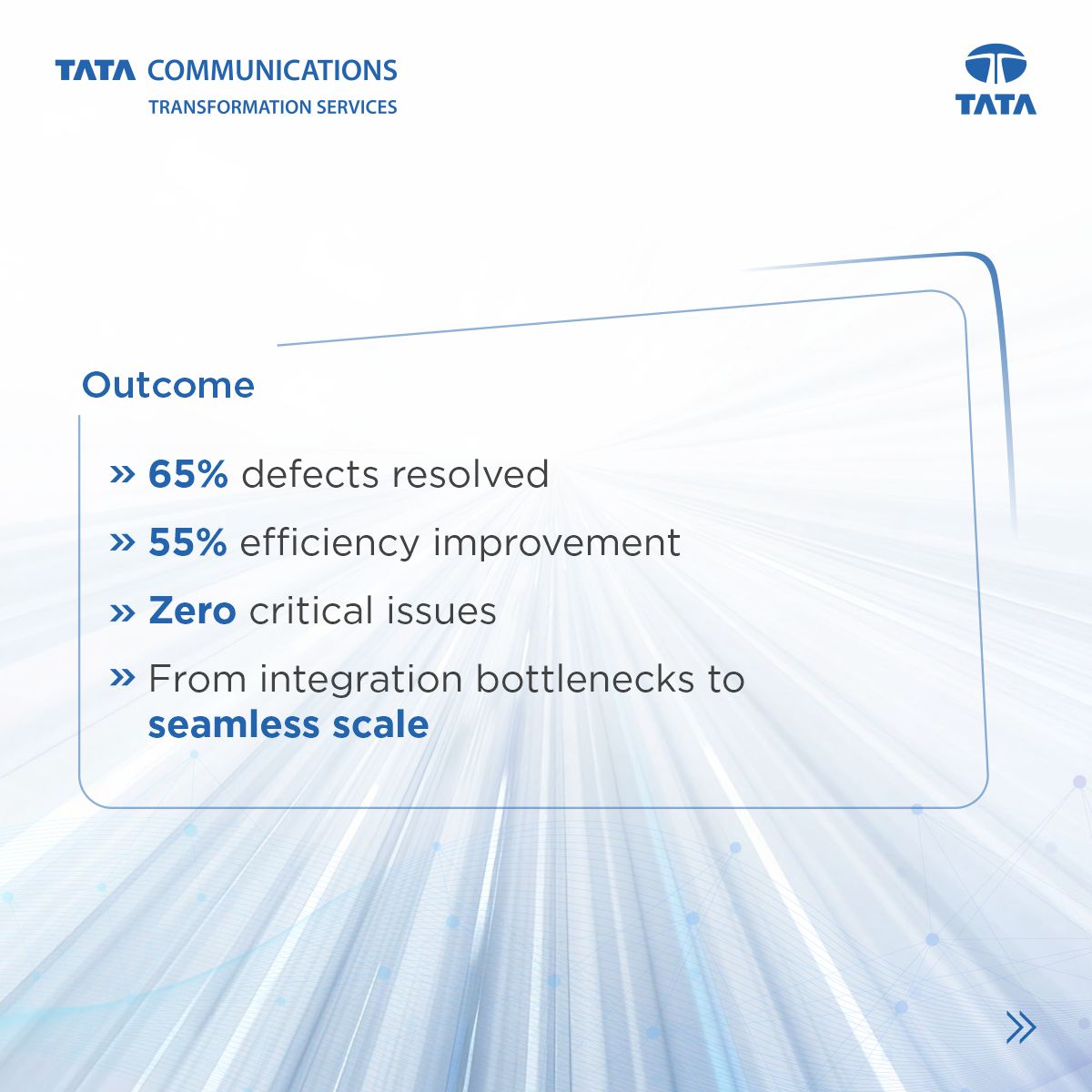 Tata_TCTSL's tweet photo. As networks grow, seamless integration becomes just as important as expanding capacity.

A leading broadband provider in Australia faced growing integration challenges as its fixed wireless network expanded. 

1/2 https://t.co/z6avRJSepm