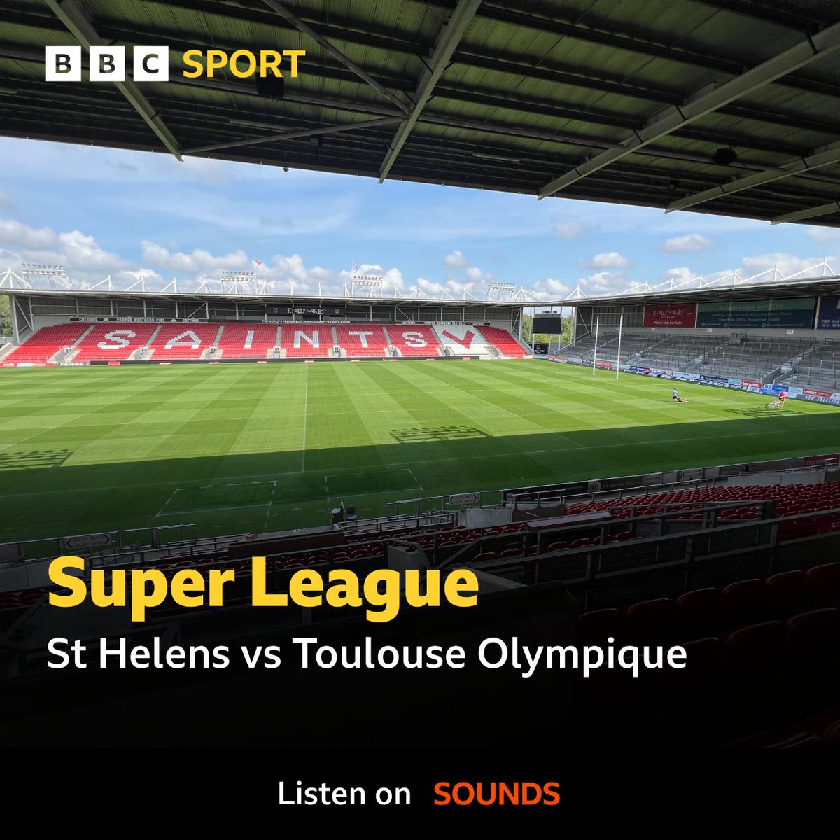 bbcmerseysport's tweet photo. π Kick-off 3pm
π @SuperLeague
π @Saints1890 π @TOXIII
ποΈ @philkinsella & @alanhunte
#οΈβ£ #SLStHTou #BBCRL #SuperLeague
π» 95.8FM | DAB
πΊ Freeview 714
π§ @BBCSounds β‘οΈ https://t.co/R15i6rC0cT
π @RLChampionships
π @NWCrusadersRL π @WidnesRL
ποΈ @johnlawlessRL & @jdgsport
#β£ #NWCWID
π§ Online β‘οΈ https://t.co/ZFECks2vKC