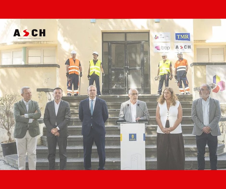 ASCHIyS's tweet photo. Comienzan las obras para convertir el antiguo Hospital Psiquiátrico de Tafira en un nuevo Centro Sociosanitario.
En ASCH participamos en este proyecto, que combinará rehabilitación patrimonial, sostenibilidad y 242 plazas residenciales para Gran Canaria.
#ASCH #GranCanaria https://t.co/BJvNbj7ugI