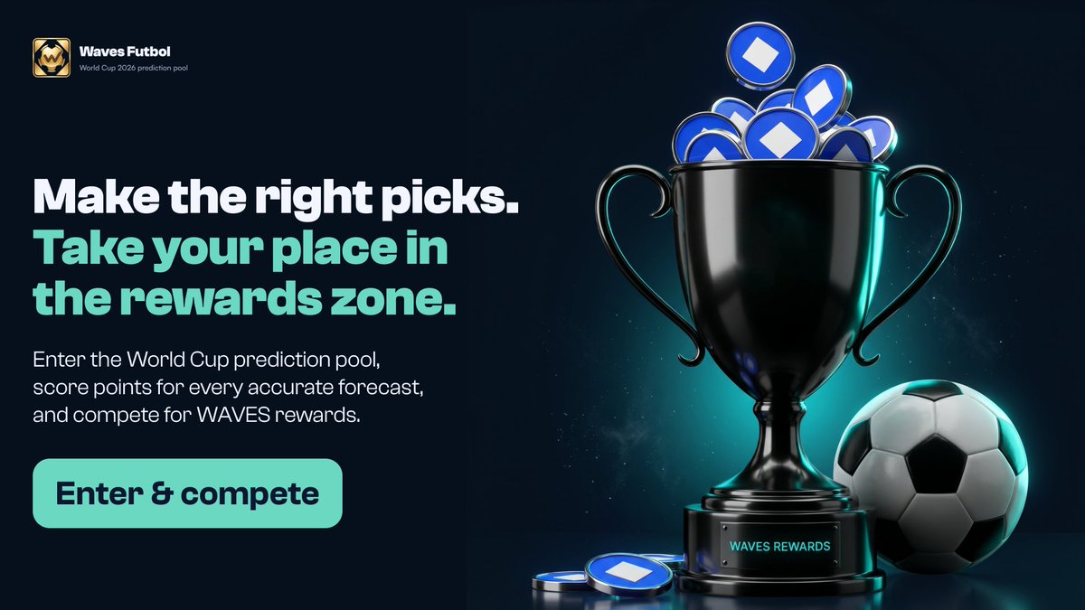 MargaretDi2518's tweet photo. Are you a football fanatic? Join Waves Futbol and make your World Cup predictions to earn rewards! ⚽️🙌 Get started now at https://t.co/iX2tjfZAWN #PredictTheWorldCup https://t.co/wyyxqE08Vz