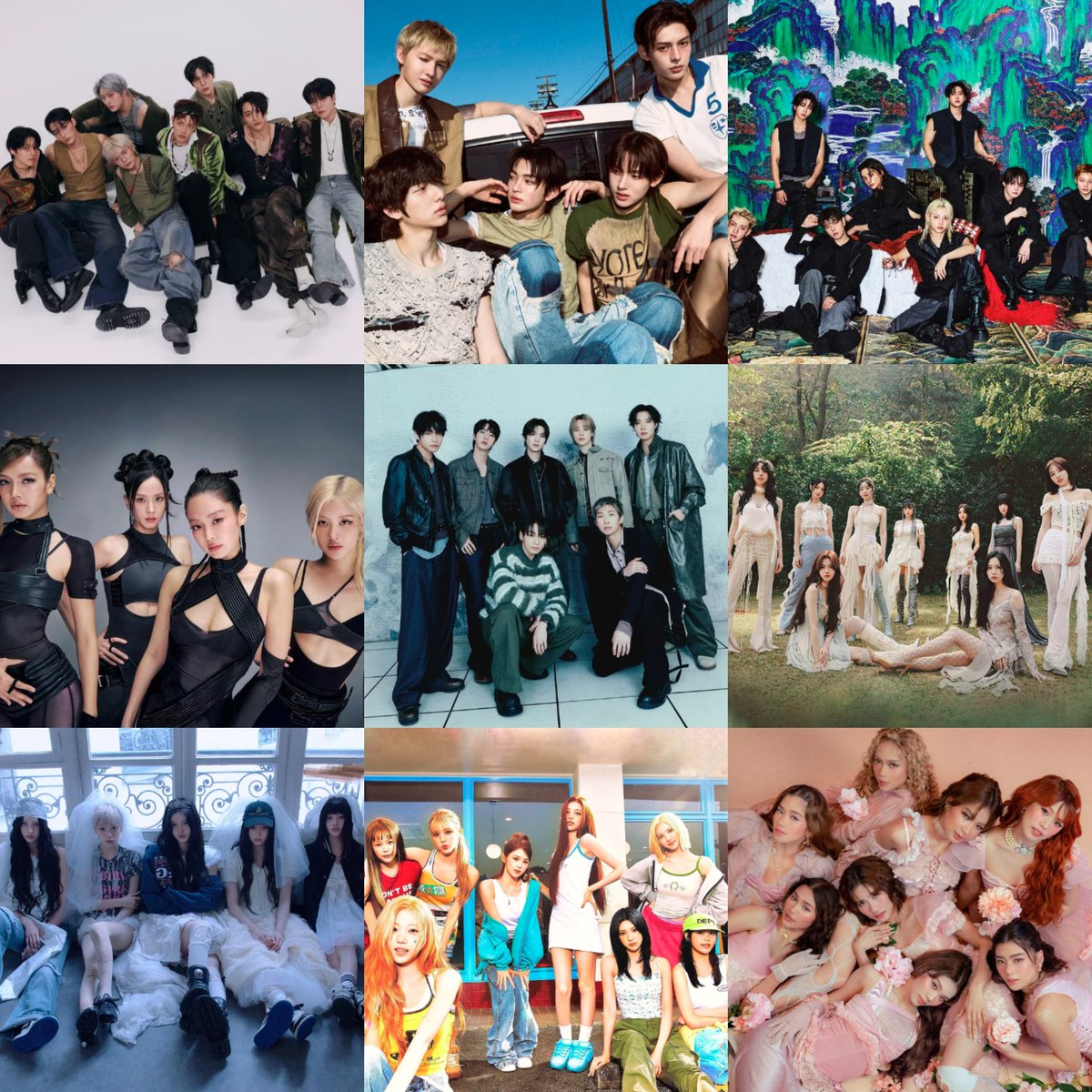 AboutMusicYT's tweet photo. Gold Derby names artists that could potentially get a nomination in the upcoming Grammy's Best Asian Pop Music category:

BTS
Hearts2Hearts
ILLIT
CORTIS
Stray Kids
aespa
ATEEZ
BINI
Babymetal
TWICE
BLACKPINK
Rosé
SEVENTEEN https://t.co/kbFbSwDhiQ