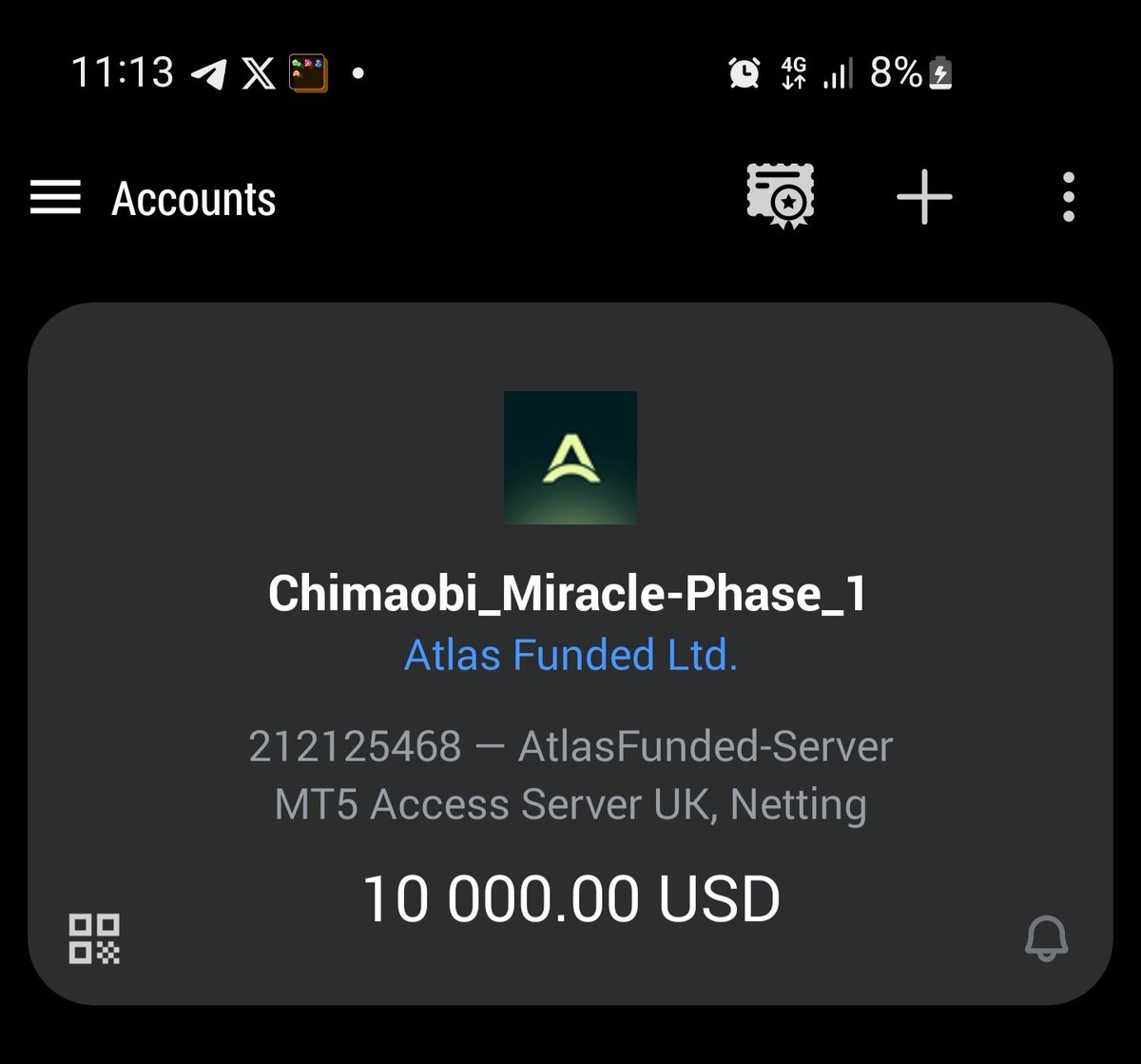 Chimaobi_jo's tweet photo. Special Thanks to @UKOKEKONG_JOHN and @atlasfunded for selecting me as part of the winners of the just concluded giveaway.

The grind never stops until the success is visible to all.

I wish every other winners a profitable week too.
Gm FXNG https://t.co/dkFYKHUvXu