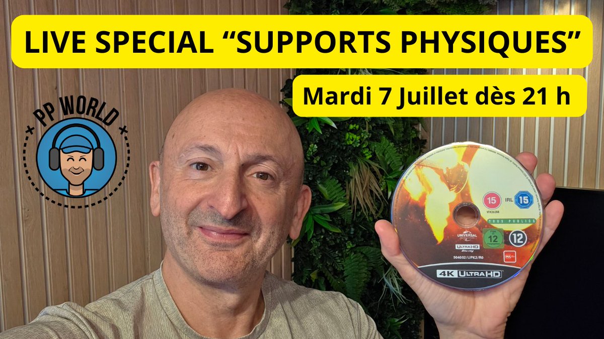 ppgarcia75's tweet photo. Allez, c'est ce soir (puis le Replay) 
Take care la Commu ! 😘
YouTube #PPWorld https://t.co/G1zJeLflmL