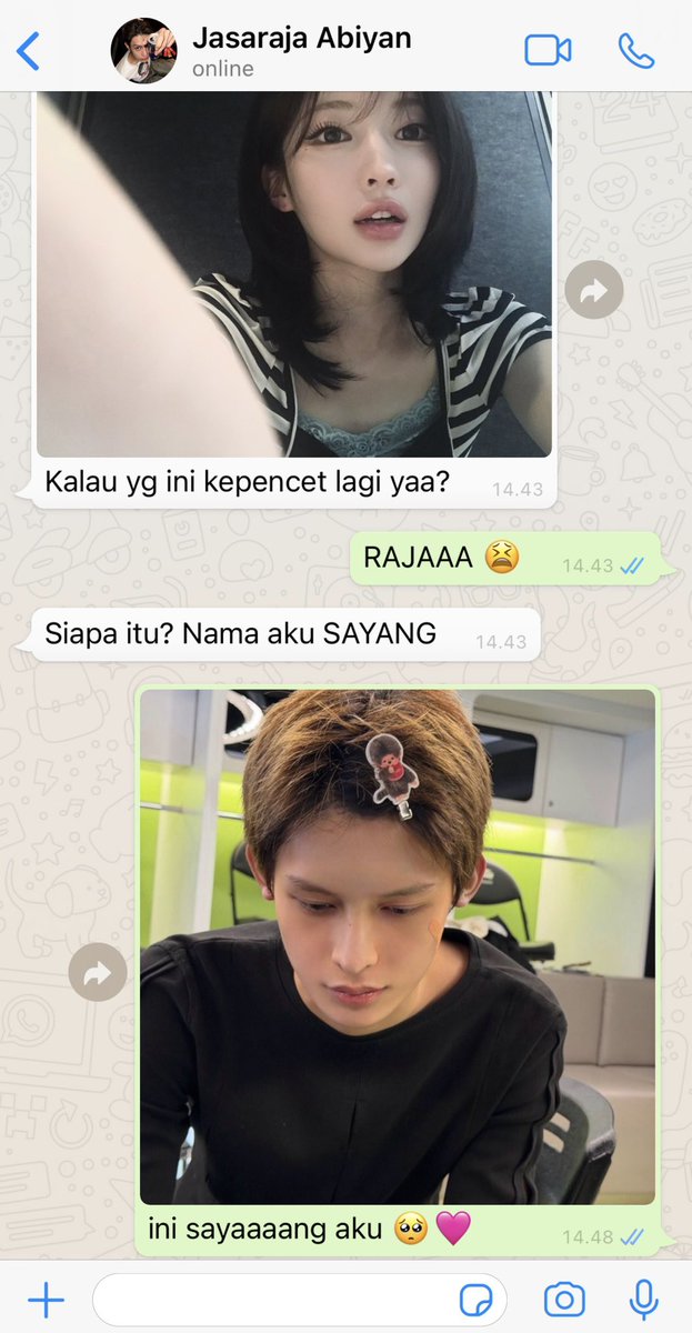 julievaew's tweet photo. Sayang 🥺🩷
#chaories one tweet au https://t.co/AzVZryJiWG