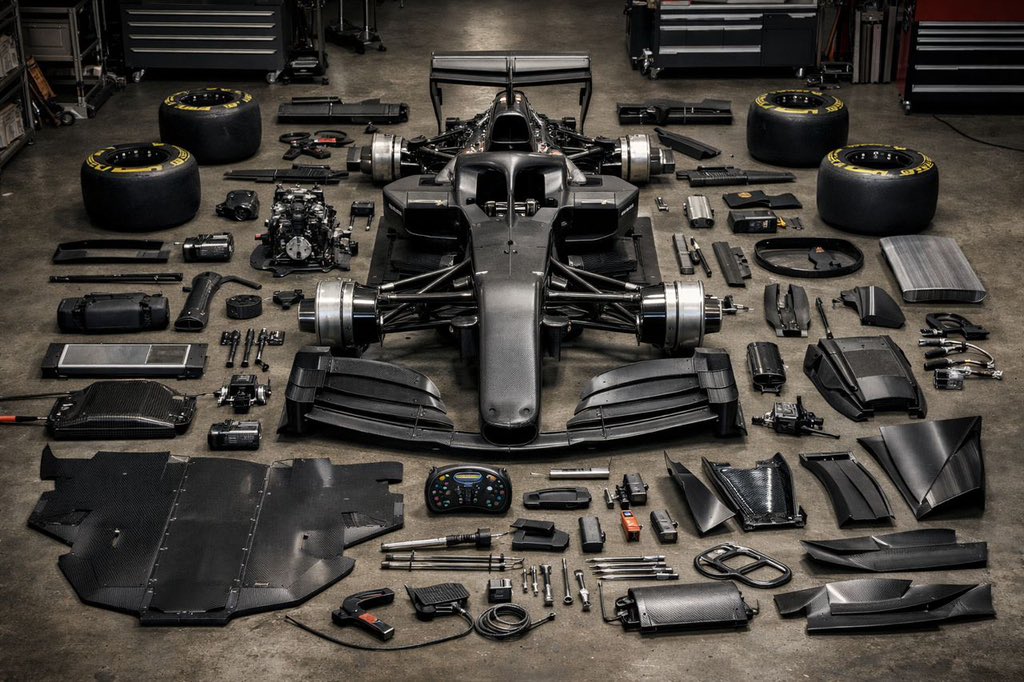 Kin2TheRapper's tweet photo. Many parts of an F1 car are custom-made rather than bought off the shelf.

Recovery is the same.

There is no one size fits all formula for healing. The strongest recoveries are custom built.

F1 And Mental Health. https://t.co/WFmbKOhBvC