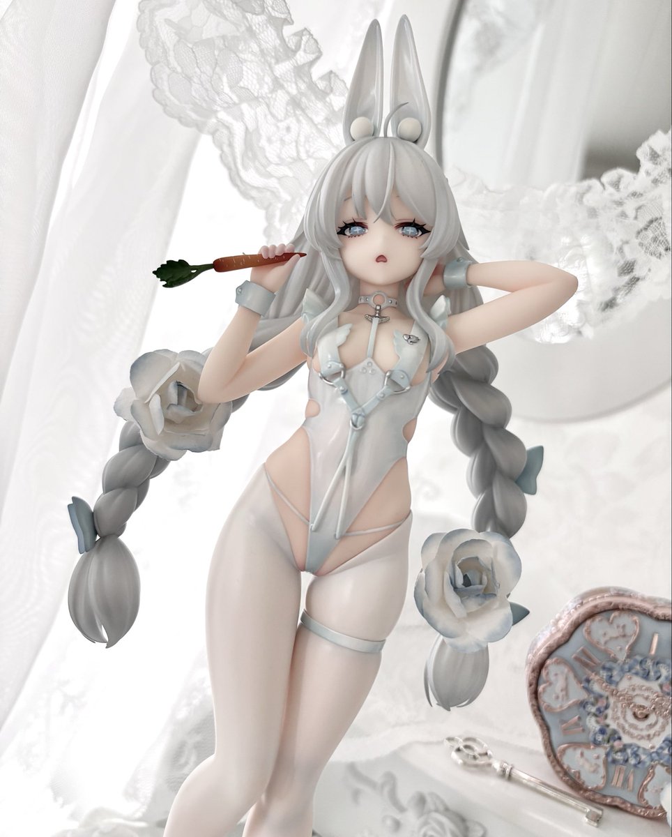 Faericollects's tweet photo. Le Malin looks so adorable in this figure. Her sleepy expression is just too cute ⋆. 𐙚 ˚ https://t.co/JOM5hD7S0L