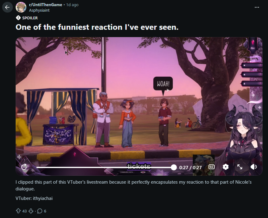Ithyiachair's tweet photo. IM ON UNTIL THEN REDDIT?? YIPPIEEEEEE!!!   

Reading the other comments,, and Im glad other people reacted the same way... </3   

Anyone else’s jaw drop at the ending?...

#untilthen #untilthenafterimages #marcole </333 https://t.co/ZWAE2or1EI