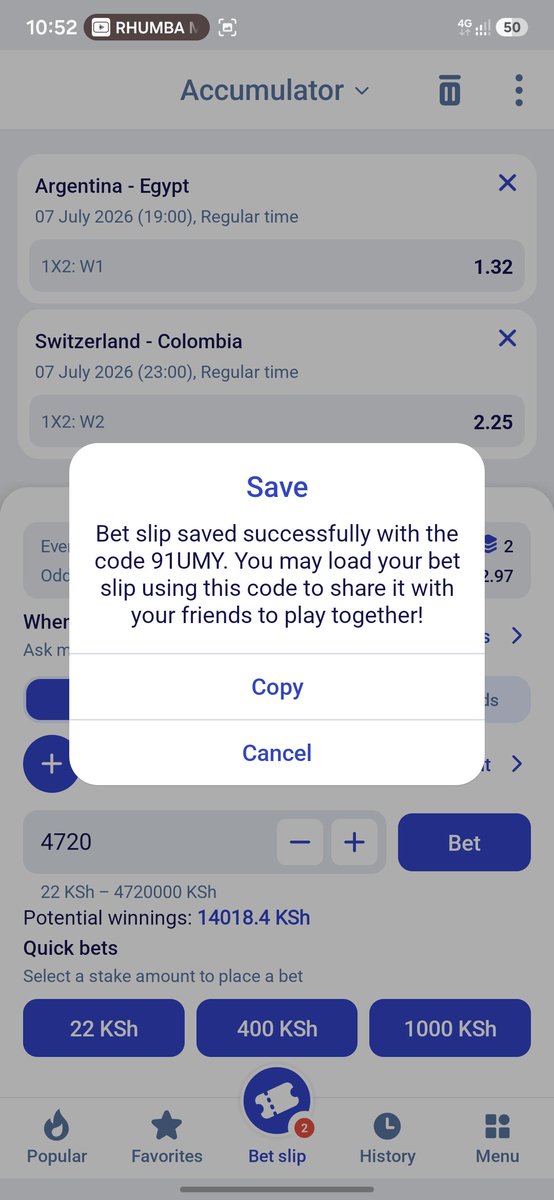 BookiesKE's tweet photo. PariPesa Mullah 🔥

Join PariPesa Betting Site Using My PromoCode For Assured Welcome Bonus Upto 14,000 Kshs🤑

Register &amp; Bet Here 📲 https://t.co/ZzFg5ssR74

PROMOCODE  : BOOKIE

Code >> 91UMY

Let's All Make Untaxed Monies🥂 https://t.co/4Zf7cGt183