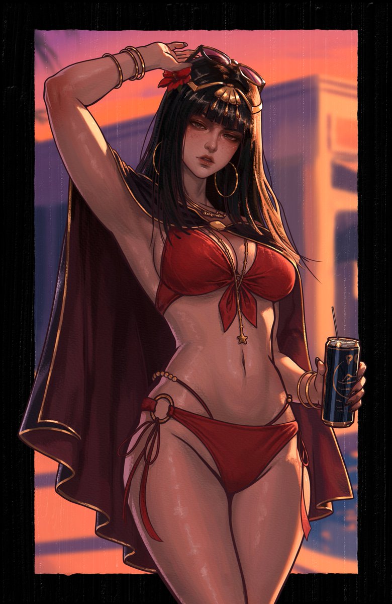 ant_jams's tweet photo. Tharja GTA VI cover girl https://t.co/fLTerkP3je