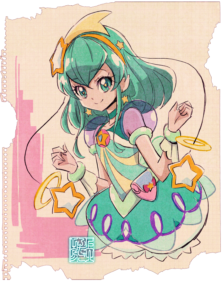 kamikitafutago's tweet photo. 7月7日は
キュアミルキー💚羽衣ララ のお誕生日❣️
𝗛𝗮𝗽𝗽𝘆 𝗕𝗶𝗿𝘁𝗵𝗱𝗮𝘆! 𝗖𝘂𝗿𝗲 𝗠𝗶𝗹𝗸𝘆💚
#スタプリ #precure https://t.co/goe83rHigr