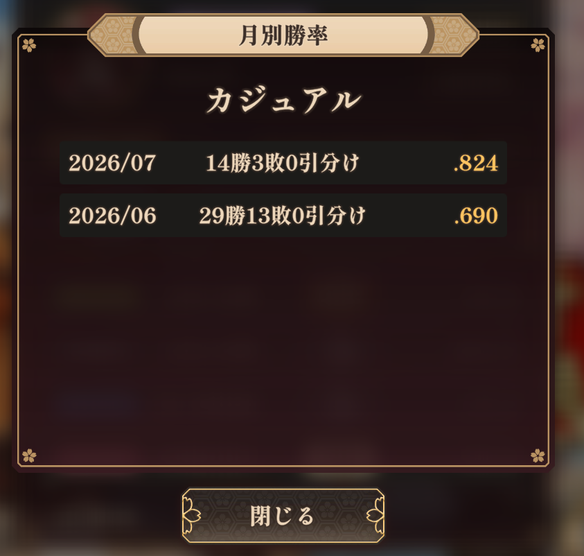 kmo2's tweet photo. #棋桜 カジュアル初段到達。やったー。無料の３回の棋桜は今月に入ってからは短期決着以外フル活用。たぶんウォーズ二段あれば楽に到達する。初段でも到達するかも。 https://t.co/wwtRtqgfwv