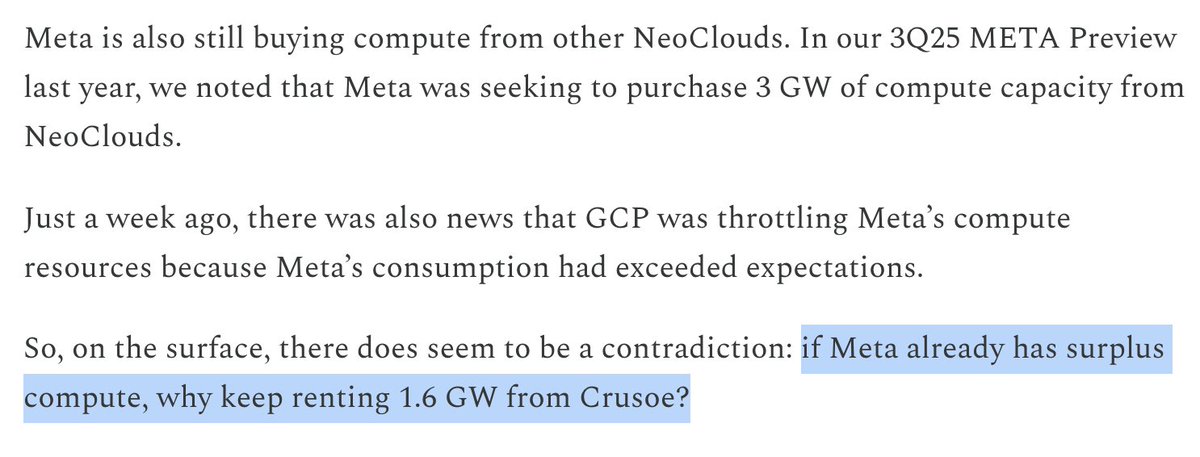 wliang's tweet photo. I can't believe there's still fear and bad sentiment on $NBIS.

~$50B in backlog. $27B from $META, ~$19B from $MSFT, $2B from $NVDA. Profitable since Q1, and almost $10B in cash...

And they just joined the Nasdaq-100.

Now it's ~30% off its highs because Bloomberg floated a rumor that $META might sell excess capacity someday.

Do people not know that $META is contractually locked in through 2031, and $NBIS already structured the deal to sell spare capacity to other clients first?