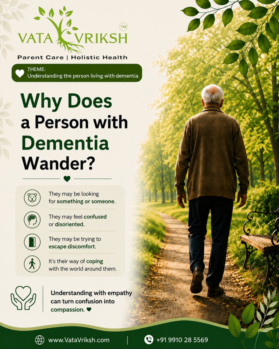 vata_vriksh's tweet photo. 🌿  Understanding the Person Living with Dementia | Day 1
💚 This campaign is about looking beyond the behaviour and understanding the person behind it.Because dementia isn't just about memory—it's about understanding the person.
#BeyondMemoryLoss #UnderstandingThePerson https://t.co/r61z5PH0NS