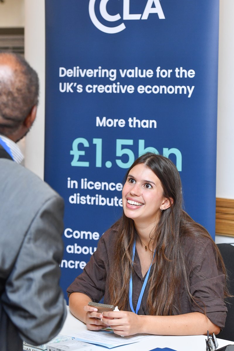 CLA_UK's tweet photo. We were delighted to join last week’s PLS Conference, where CEO Simon Hutson &amp; James Bennett, Head of Rightsholder Relations, spoke on AI licensing &amp; collective licensing. It was a great opportunity to connect with the publishing community &amp; discuss the future of copyright &amp; AI. https://t.co/VC4VbBdhjR