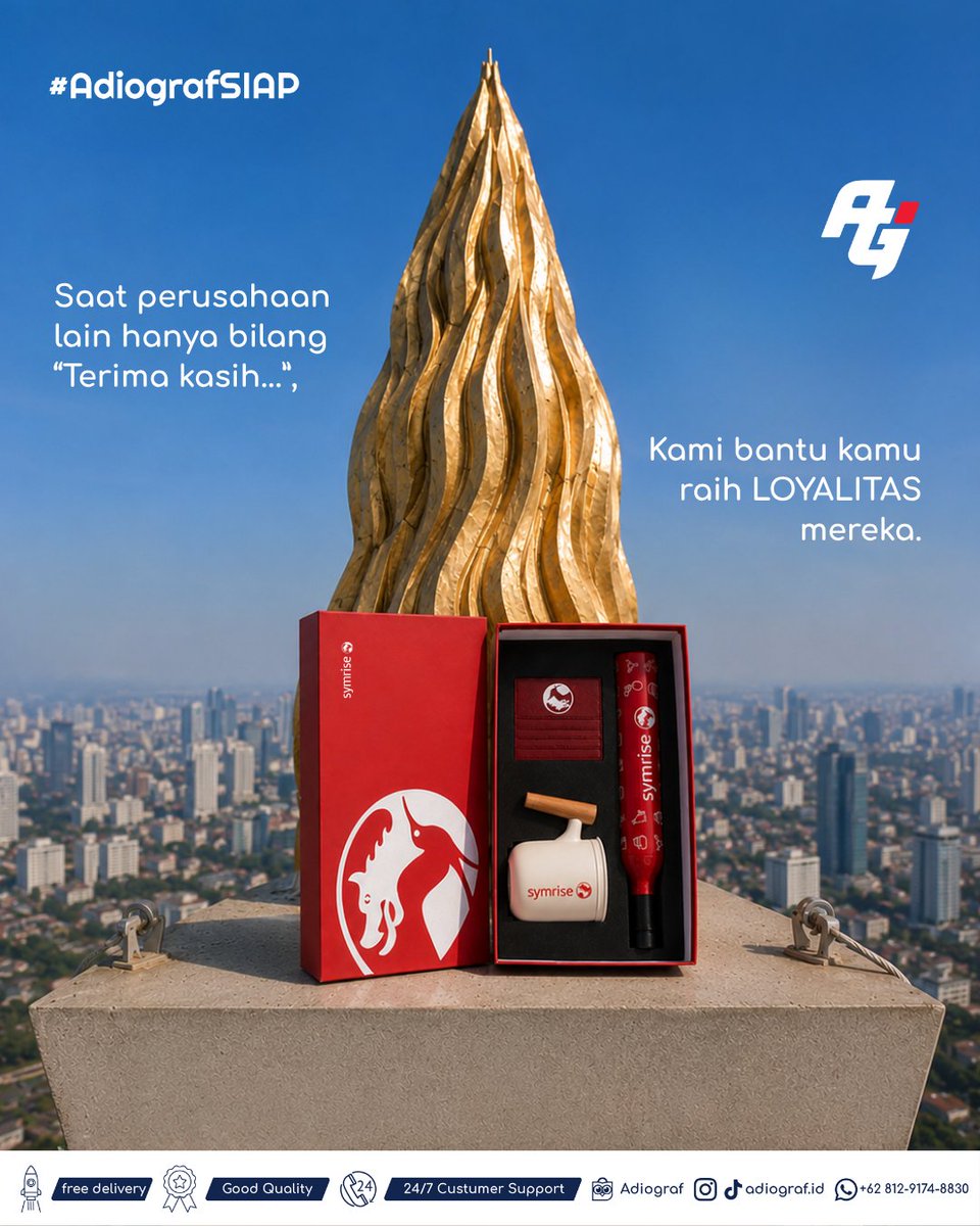 adiograf_id's tweet photo. Siap membawa brand kamu sampai ke puncak?
---------------------------------
PT Adiograf Karya Indonesia
Jl. Jagakarsa Raya No. 51A Jagakarsa

0812-9174-8830
order@adiograf.id
https://t.co/bOnEld4kn0

#AdiografSIAP #empirestateproposal #souvenir #BusinessGift https://t.co/TRpRS4gWGK