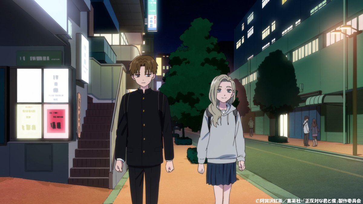 seihantai_x's tweet photo. □─　─　─　─　─　─
TVアニメ「#正反対な君と僕 」
第13話からクイズに挑戦！
─　─　─　─　─　─□

帰り道が一緒になる東と平だったが…

平が二人きりになることに気を遣ってしまい、寄り道しようとした場所はどこ？
ツリーのポストから投票してね👇

TVアニメ「#正反対な君と僕」
正解は配信でチェック！
🔗https://t.co/uFuCIjNdo0