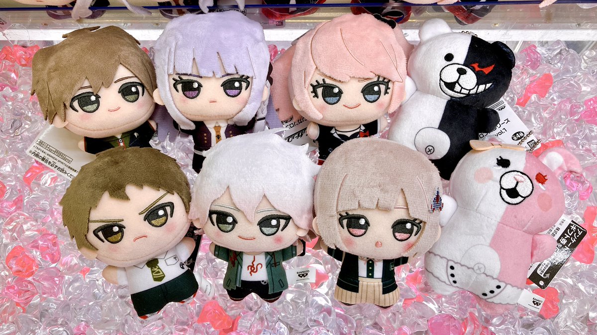 ダンガンロンパ ちびぐるみ vol.1 vol.2ぬいぐるみ 8体コンプセット
