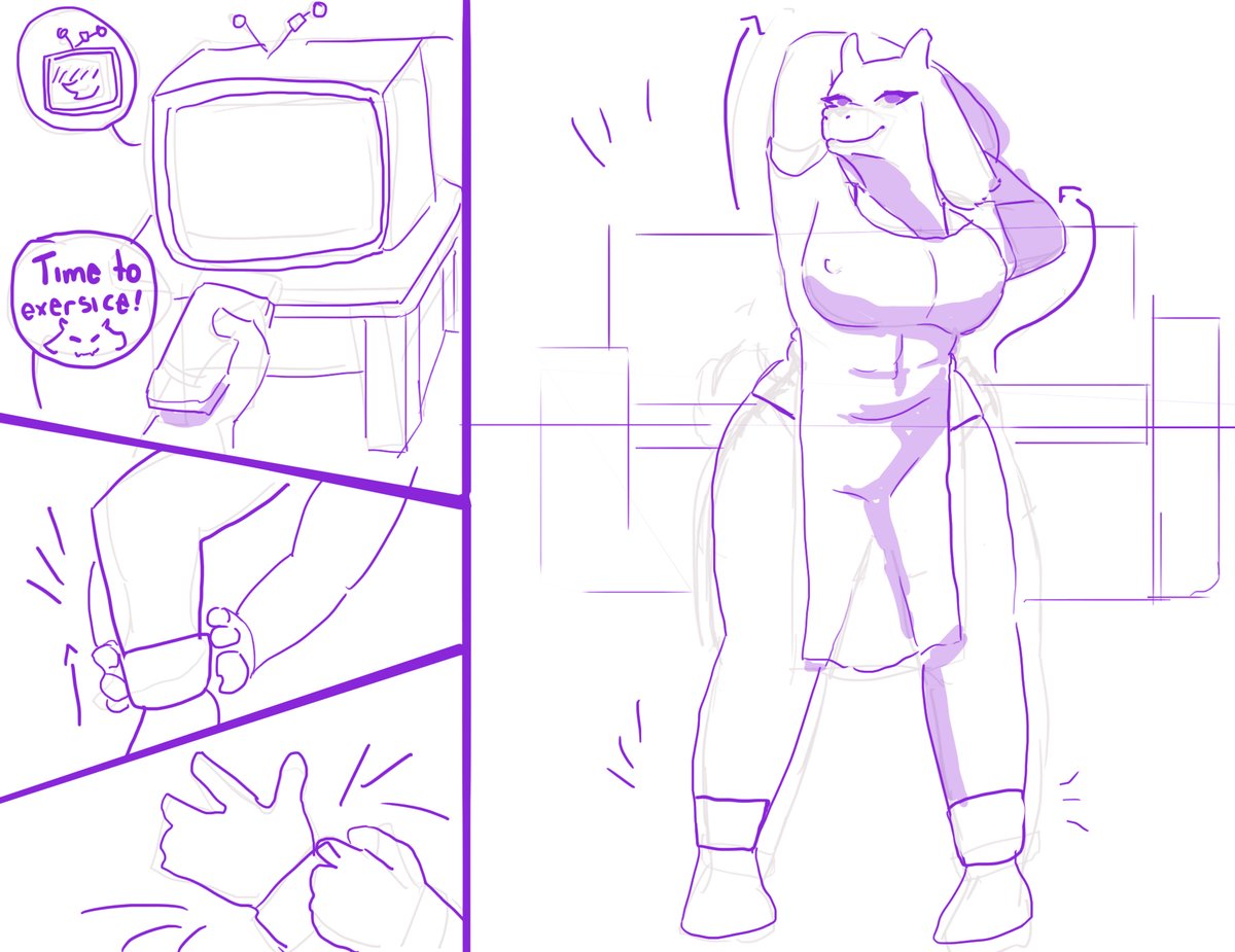 Co_Kitsune_'s tweet photo. I was playing deltarune, and i told sans to make friends... 
I think he befriended Toriel before i told him to :P

3 likes and i'll post fullcollor the "befriending" scene 

#deltarunefanartㅤㅤㅤㅤ  #deltarune  #toriel
#nsfwtwtًً  #comicnsfw  #furryartㅤㅤㅤ https://t.co/1n3yFvFq0W