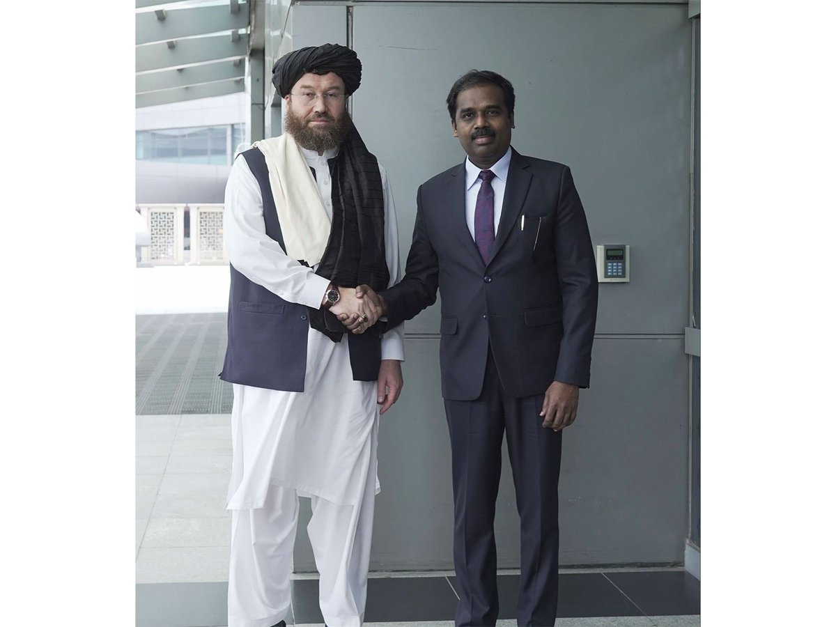 ani_digital's tweet photo. Afghan Agriculture Minister Omari arrives in India for official visit
Read @ANI Story | https://t.co/hLwPX7wiun
#Afghan #AgricultureMinister #Omari #India #Visit https://t.co/Un9WODiG6K