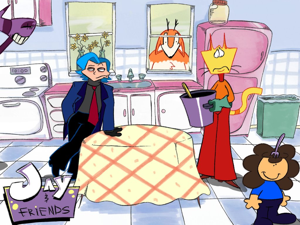 HotDogManMayoc1's tweet photo. Promo Art!!
#JayAndFriends https://t.co/hxUPO0fVtW