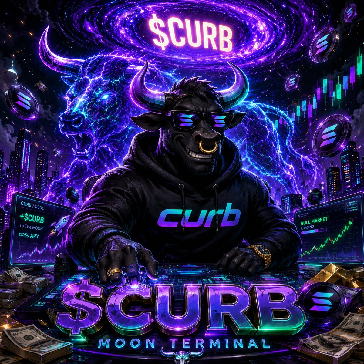 bb8_crypto's tweet photo. solana:6UGNg119LV6YjSCQ5K6Z6jsLLLetpMJ1vPdhiU8qpump  feels like it’s built for the timeline!

The branding is loud, the bull energy is obvious, and the whole vibe screams confidence. This doesn’t look like a random meme - it looks like a ticker with personality, identity, and serious attention potential!

@CryptoCurb is giving solana:6UGNg119LV6YjSCQ5K6Z6jsLLLetpMJ1vPdhiU8qpump a clean narrative, and when the visuals, community, and chart all start lining up, that’s when things can get exciting fast.

I’m bullish on the energy here! 🐂

solana:6UGNg119LV6YjSCQ5K6Z6jsLLLetpMJ1vPdhiU8qpump to the moon! 🚀