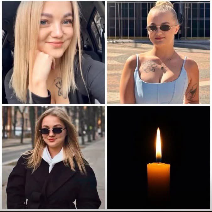 Gianl1974's tweet photo. 🕯️💔Russia has taken another young life...

Today, during another Russian strike on Kyiv, 27-year-old Irina Grabko died. She was originally from Nova Kakhovka, but the war forced her to seek a safer life in the capital. And there, too, Russian terror caught up with her.

Relatives, friends, and acquaintances describe Irina as an extremely kind, sincere, and brilliant man. She always supported her mother, was a true rock for her younger sisters, warmed by a word and gave hope even in the hardest moments.

Just yesterday, she was making plans, dreaming of summer, the future, and ordinary human happiness. But a Russian missile pierced everything it intended to capture.

According to the latest data, 13 people have already died and 56 were injured as a result of the Russian bombing of Kyiv. Rescue workers continue to clear away the debris, and unfortunately, the death toll could rise.

Sincere condolences to the family, friends, and all who knew Iryna. May her gentle memory live forever, and her soul find peace.

In memory of all the innocent people whose lives were taken by today's bombing. We have no right to grow accustomed to such tragedies, and we have no right to forget every name, every life taken. An eternal memory...