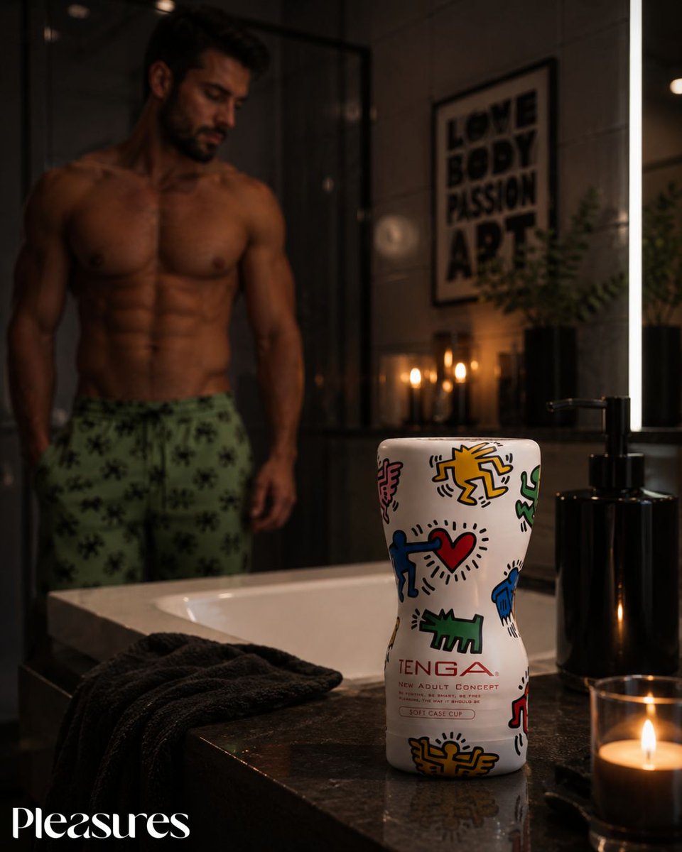 pleasurescoza's tweet photo. Innovation meets design with the Keith Haring × TENGA collaboration. Featuring smooth internal lubrication, a pressure-based sensation system, and a soft, squeezable case for a modern wellness experience. #WellnessDesign #IntimateCare #PleasureTech https://t.co/wwDu56hOR1