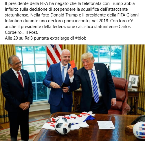 BlobRai3's tweet photo. "HOP, HOP, HOP, HOP
TROTTA INFANTINO
Hop, hop, hop, hop
Corri mio morello
Hepp, hepp, hepp, hepp
TROTTA INFANTINO...". (semict.).
(Infantino dice che la storia di Balogun è normale amministrazione https://t.co/1fIzD7zuRT