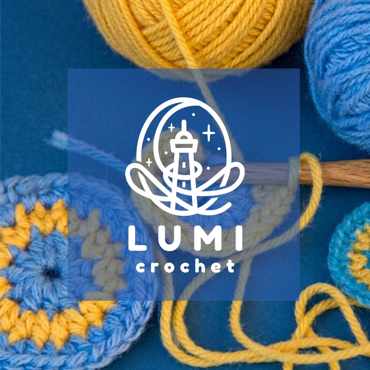 taba841's tweet photo. 【実績紹介】
 ハンドメイド作家「LUMI crochet」様の ブランドロゴを制作しました。

 灯台の塔は、実は毛糸のコーン巻きにも 見立てています。 
灯台の塔は、実は毛糸のコーン巻きにも 見立てています。
迷う日も、自分のために灯りを灯し続けたい— そんな想いを込めたロゴです。
  #ロゴデザイン https://t.co/iwiSZs3AOz