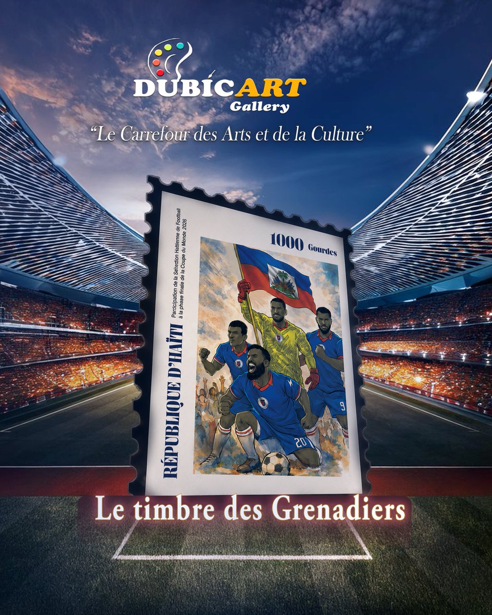 DUBICARTGALLERY's tweet photo. https://t.co/hBb762tBiA
Dubicart Gallery et le Timbre des Grenadiers au Musée Haïtiano- Américain de Chicago.
#dubicartgallery #art #Haitian #Haiti #worldcup https://t.co/KzrTP8ZpQS