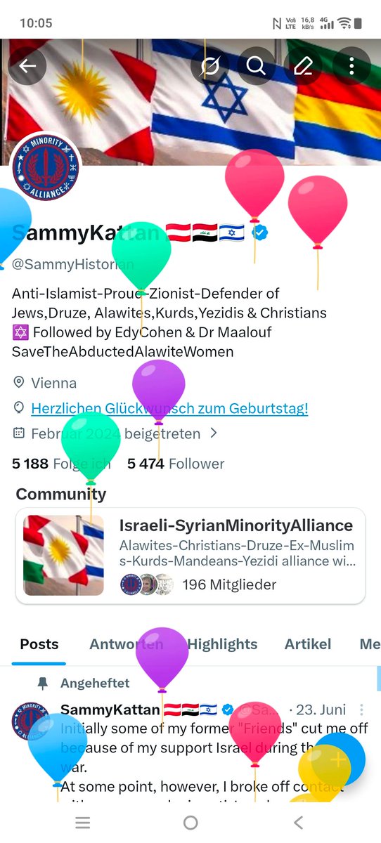 SammyKattan 🇦🇹🇮🇶🇮🇱 tweet media