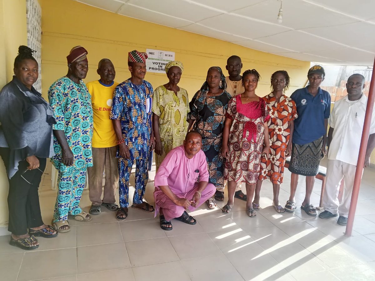 foshpadnigeria's tweet photo. "@foshpadnigeria community-led monitoring team (CLMT) conducted an entry Focus Group Discussion (FGD) on 6th July 2026 at Aaye Ward, Igede Ekiti Community, Irepodun/Ifelodun LGA, Ekiti State, as part of the Ekiti CBOs for TB Disease Specific Project.
With funding from @GlobalFund https://t.co/2kJPOYBDhl