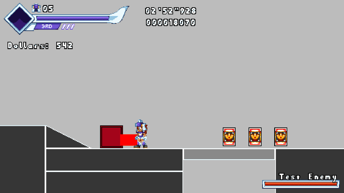 giga6152's tweet photo. HUD is in place for now, it looks pretty cool as is. I do hope to expand it, lemme know what your thoughts are.
#indiegame #gamemakerstudio2 https://t.co/KyLBHwrjbN