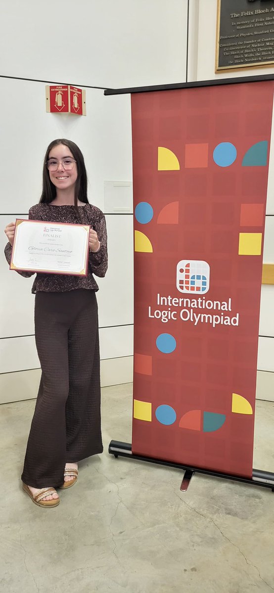 educacionmlg's tweet photo. Orgullosos de Gloria Caro y de su brillante participación en la #Olimpiada Internacional de #Lógica. Formar parte de una final reservada a solo 35 participantes júnior constituye un extraordinario logro. Una experiencia inolvidable que deja un gran #aprendizaje. ¡Enhorabuena! 👏 https://t.co/acN7VOVObv