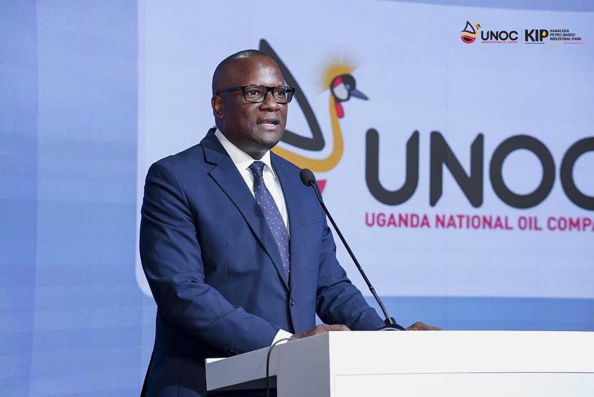 UgandaChamber's tweet photo. 🚨A statement to 🇺🇬 that our oil and gas industrialisation agenda is moving forward, deliberately, and transparently." Mathias Katamba , Chairperson, @UNOC_UG Board of Directors, officially opened the Kabalega Petro-Based Industrial Park Investor Onboarding Launch.
#InvestInKIP https://t.co/Qw745JoGa2